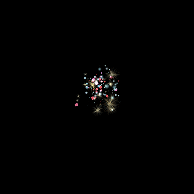 Gifs animés feux d'artifices 4
